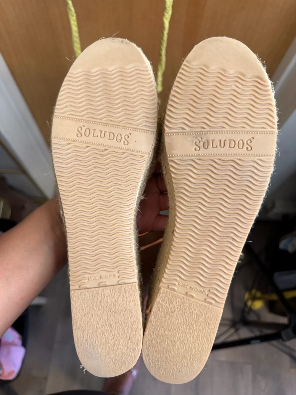 Soludos conditions preowned